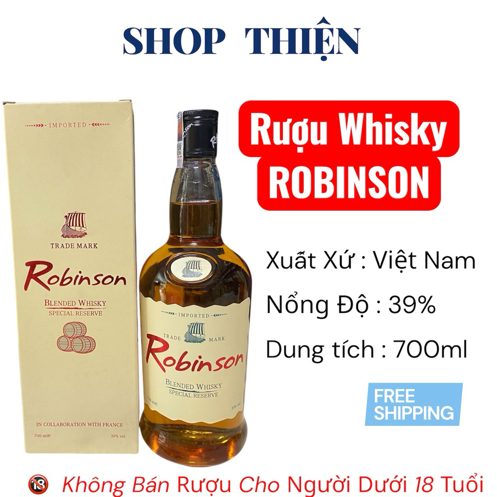 ROBINSON BLEND  WHISKY  VN 39% 700ml