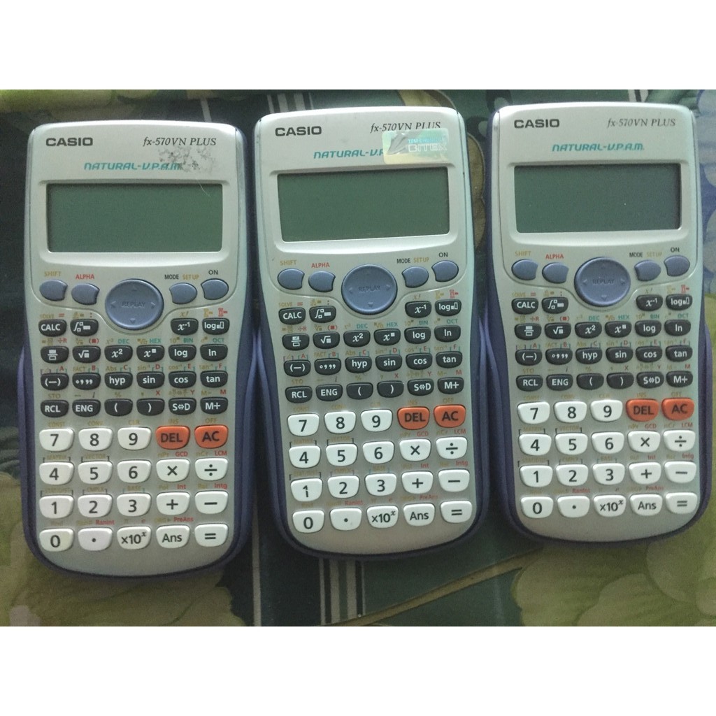 MÁY TÍNH CASIO FX 570 VN PLUS CHÍNH HÃNG