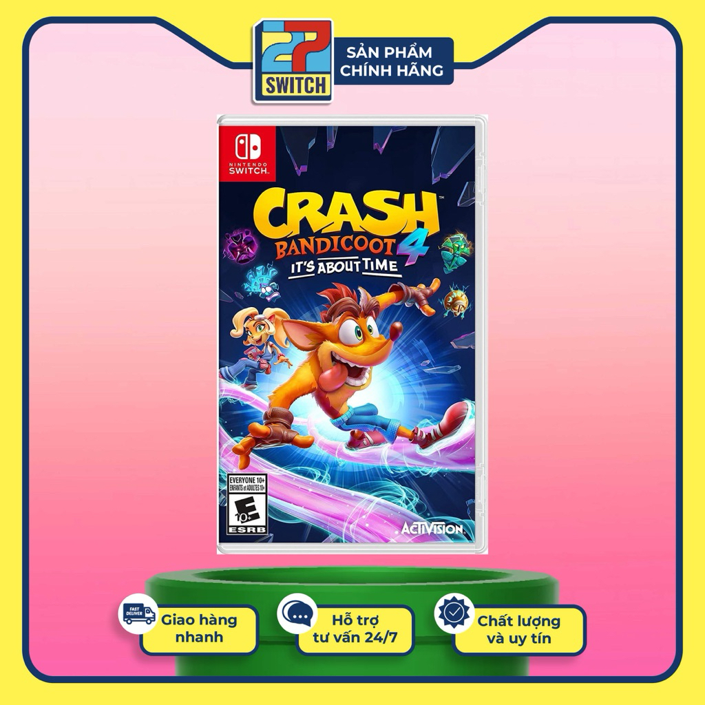 Băng Game Crash Bandicoot 4: It’s About Time Nintendo Switch