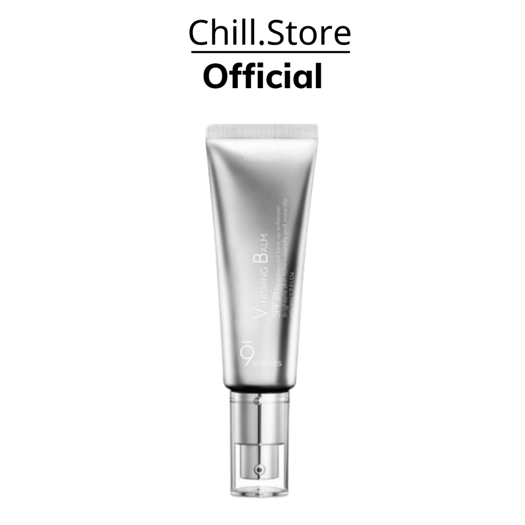 Kem Dưỡng Da Nâng Tone Vanishing Balm Premium SPF21 9Wishes 50ml