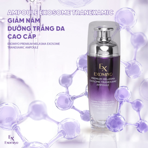 Ampoule Exosome Tranexamic giảm nám dưỡng trắng cao cấp Exomiyo Premium Melasma Exosome Tranexamic A