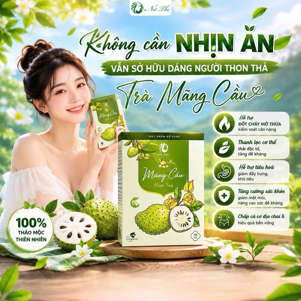 combồ trà mãng cầu liệu trình 1tháng 3 hộp trà ,tặng 3 hộp tiu mở kèm 1hopcamdetoc
