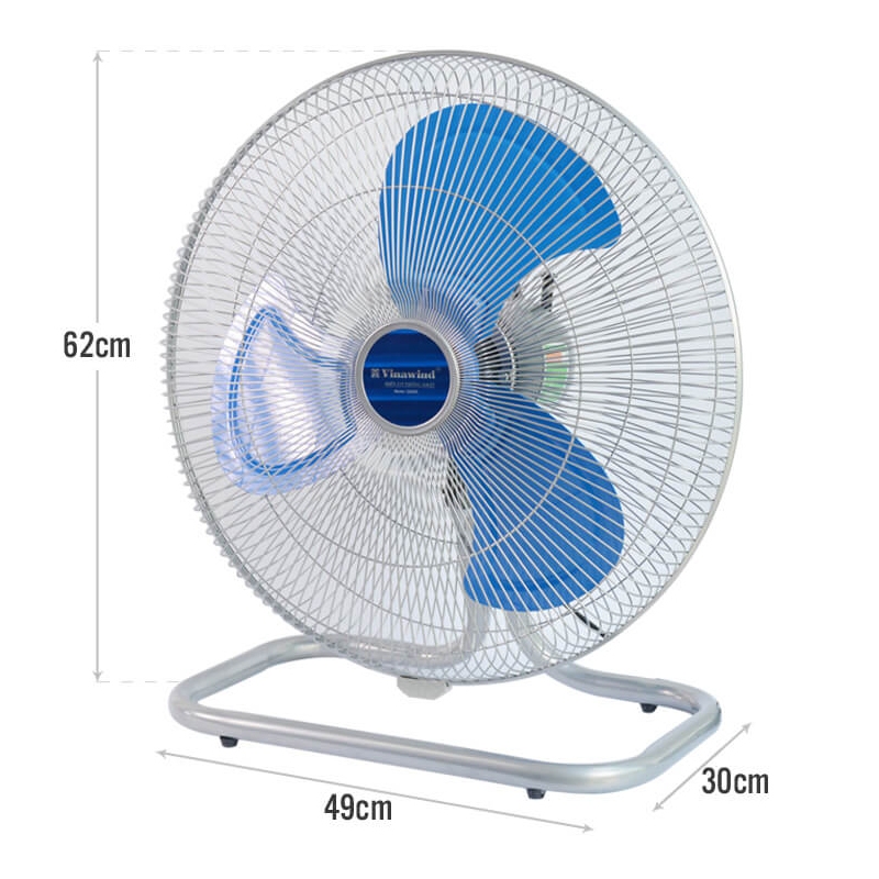 QUẠT SÀN CHÂN QUỲ QS500 VINAWIND, 150W, SẢI CÁNH 50CM - HÀNG CHÍNH HÃNG
