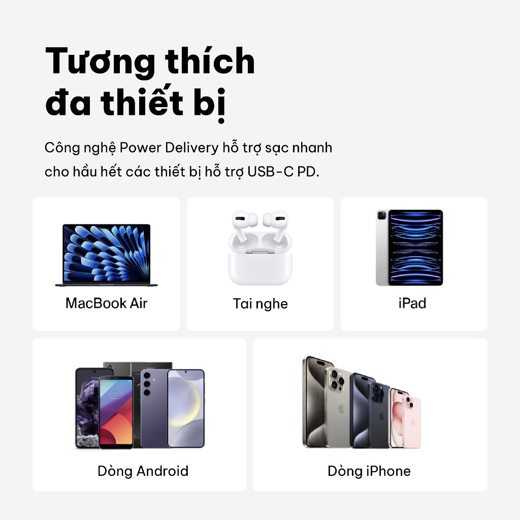 Củ sạc nhanh Belkin 20w / 30w chuẩn PD PPS  nhỏ gọn 1 cổng USB-C an toàn cho iPhone series bảo hành 2 năm | BigBuy360 - bigbuy360.vn
