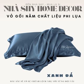 Vỏ Gối Nằm Phi Lụa - Nhiều Size - 50x70cm - Nhà Shy Home Decor
