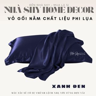 Vỏ Gối Nằm Phi Lụa - Nhiều Size - 50x70cm - Nhà Shy Home Decor