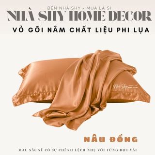 Vỏ Gối Nằm Phi Lụa - Nhiều Size - 50x70cm - Nhà Shy Home Decor