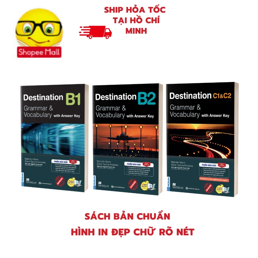 Sách - Destination B1, B2, C1&C2 Grammar and Vocabulary with answer key