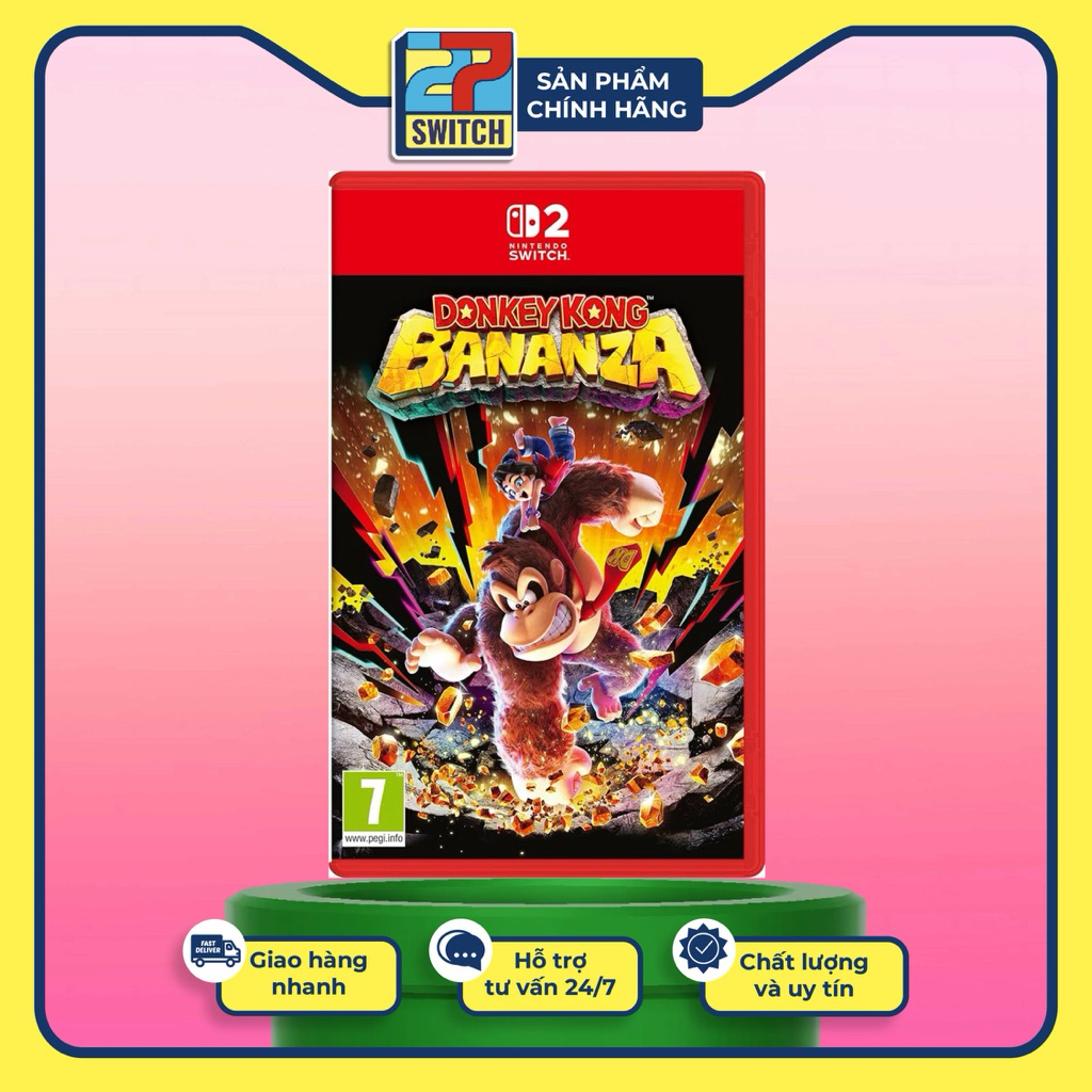 Game Donkey Kong Bananza Nintendo Switch 2