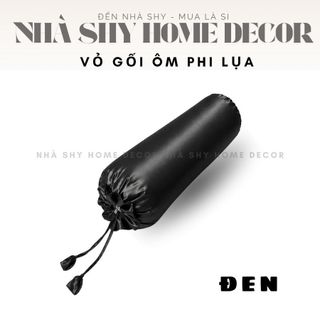 Vỏ Gối Ôm Phi Lụa Size 1mx35cm - Vỏ Gối Chất Liệu Phi Mát Mịn - Nhà Shy Home Decor