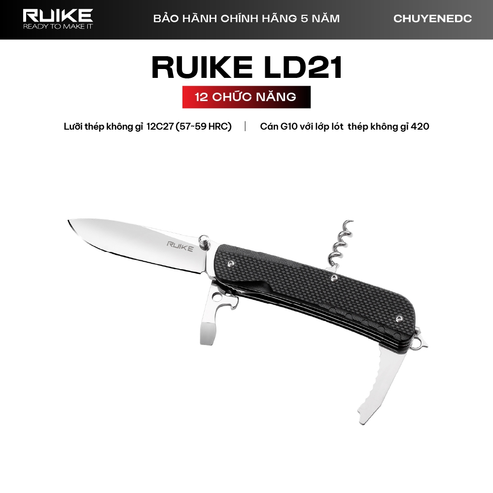Dụng cụ đa năng Ruike LD21 - 12 chức năng
