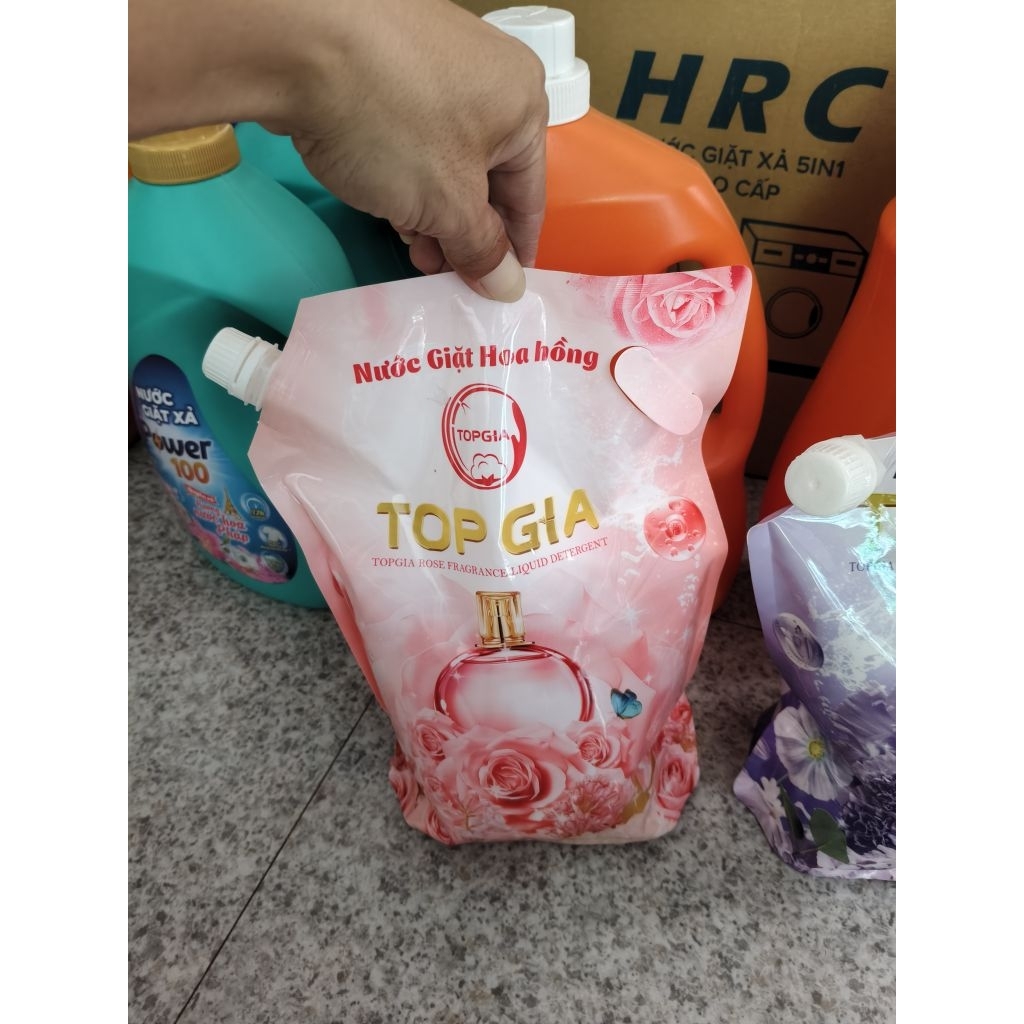 NƯỚC GIẶT TOPGIA TÚI 2 LÍT