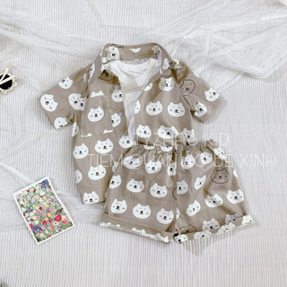 Set bộ sơ mi cho bé trai