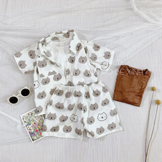 Set bộ sơ mi cho bé trai