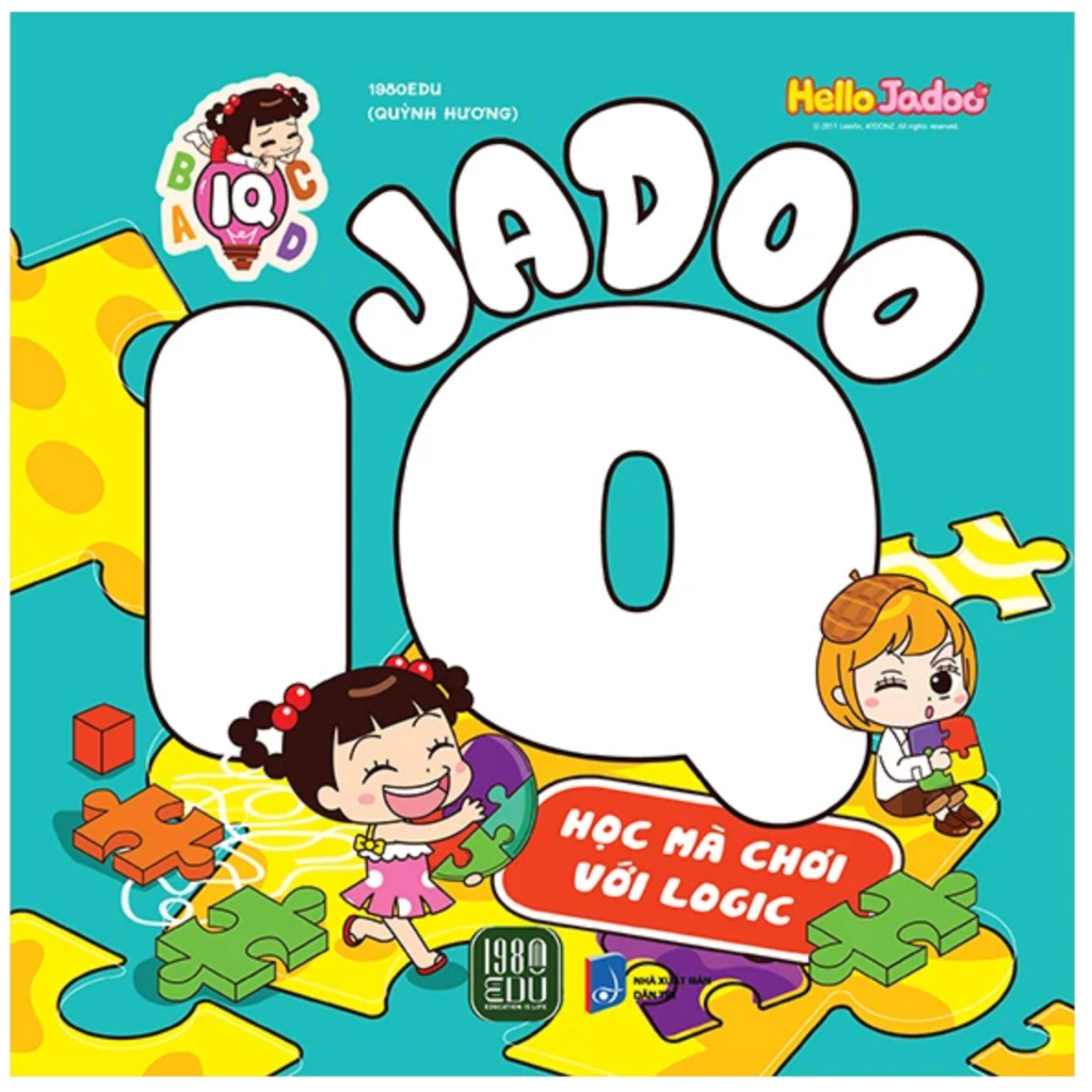 Sách - Jadoo IQ - Học Mà Chơi Với Logic