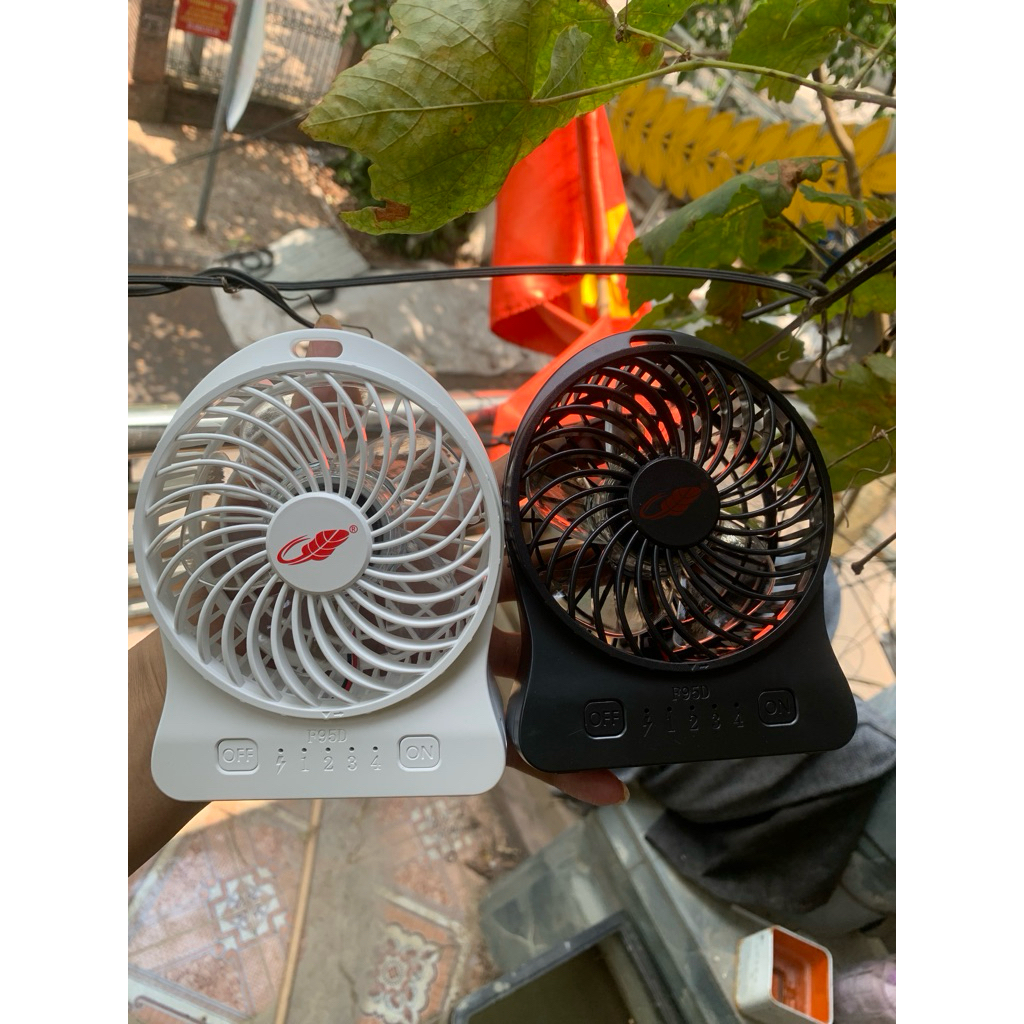 Quạt để bàn Gongtian F95D mini siêu siêu mạnh, động cơ không chổi than ,  pin 21700 dung lượng 5000mah có thể tháo rời . | BigBuy360 - bigbuy360.vn
