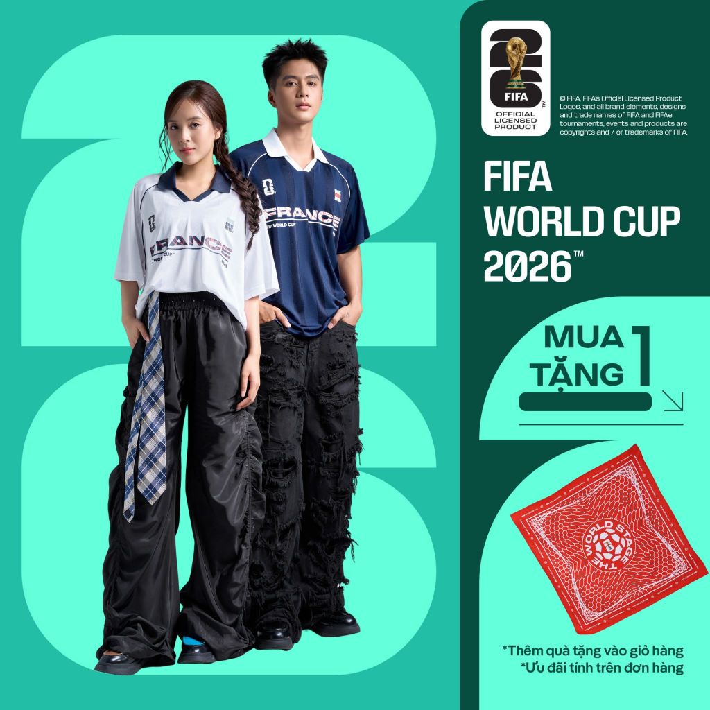 [BST World Cup 2026] Áo Polo Unisex đội tuyển France Edition 26