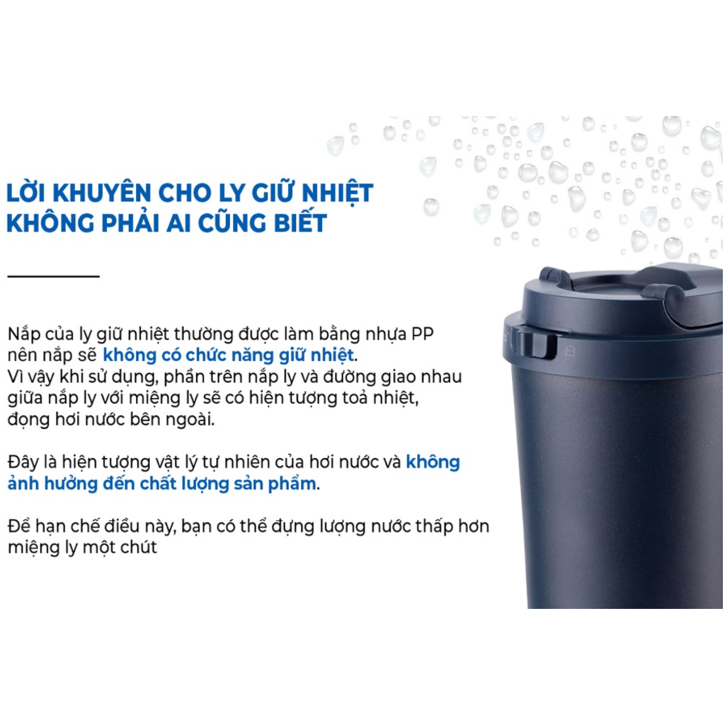 Ly giữ nhiệt LocknLock Metro Cafe Tumbler LHC4357 500ml, LHC4359 650ml, thép không gỉ 304 , phủ sứ | BigBuy360 - bigbuy360.vn