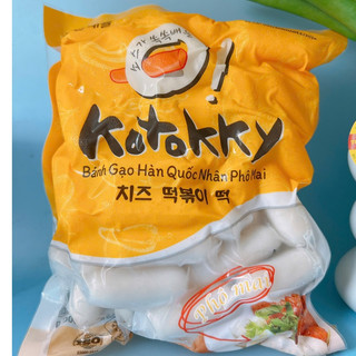 500g bánh gạo nhân phô mai_kotokky phô mai hàn quốc