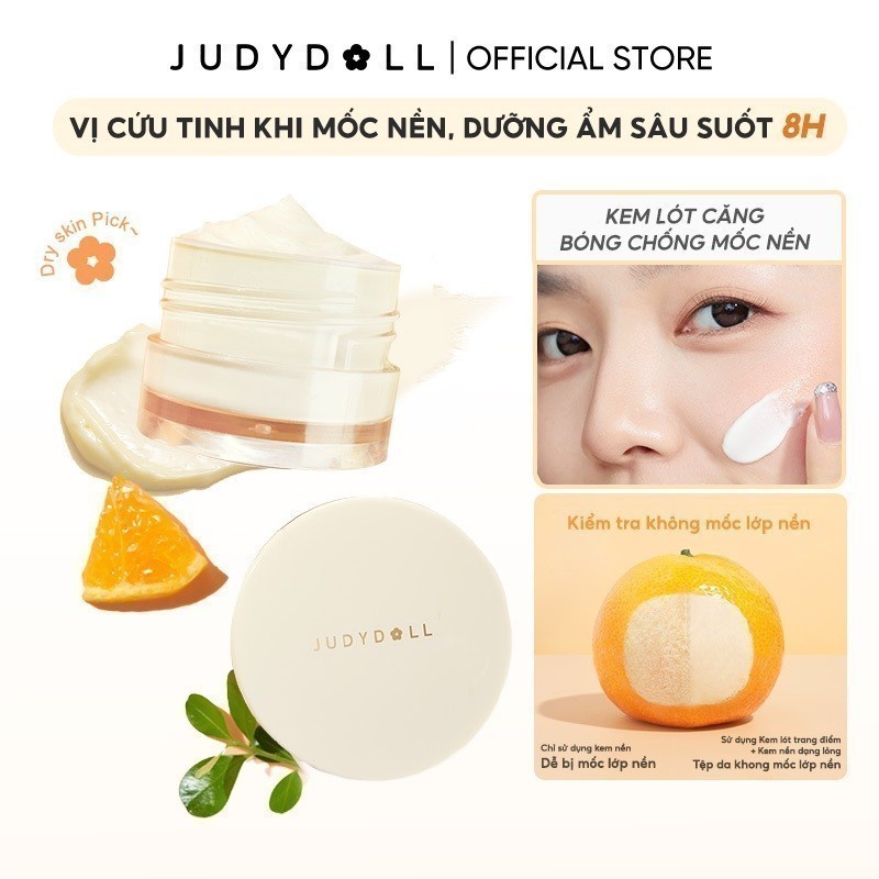 JUDYDOLL Kem lót Judydoll Makeup Base Dưỡng ẩm Kiềm dầu Lâu Trôi Chống xuống tông 30g | BigBuy360 - bigbuy360.vn