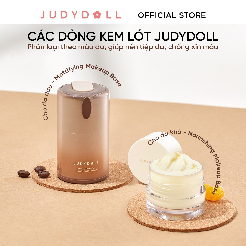JUDYDOLL Kem lót Judydoll Makeup Base Dưỡng ẩm Kiềm dầu Lâu Trôi Chống xuống tông 30g | BigBuy360 - bigbuy360.vn