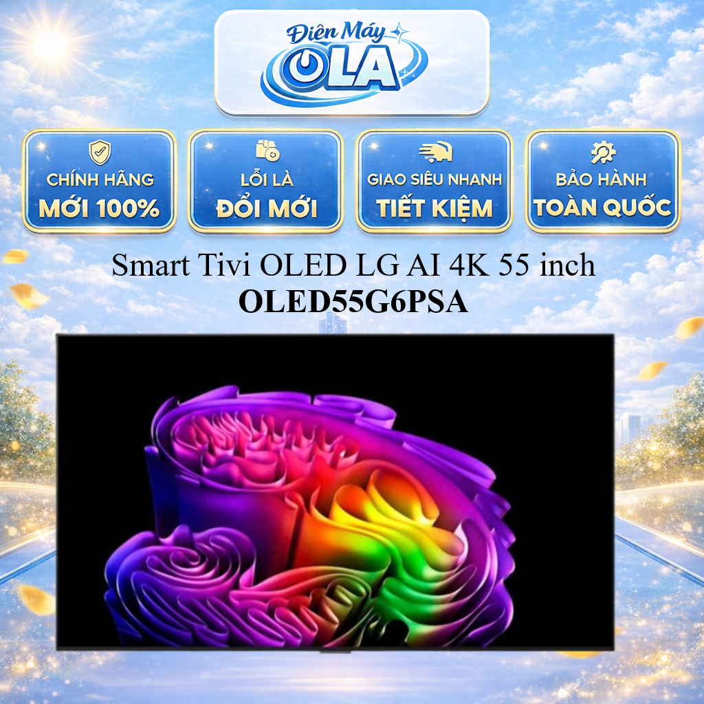 (HCM) - 55G6PSA / 65G6PSA - Smart Tivi OLED LG AI 4K OLED55G6PSA / OLED65G6PSA