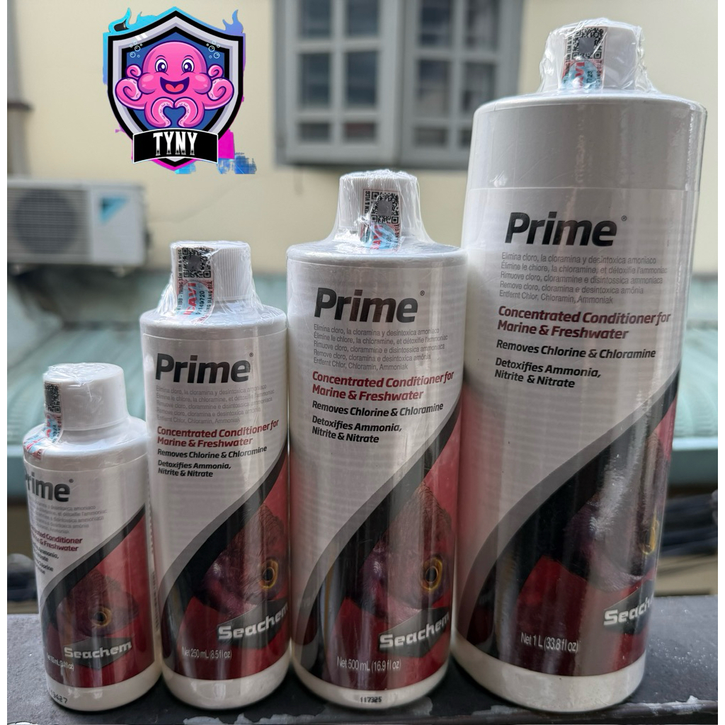 Prime Seachem | Dung Dịch Khử Độc Cực Mạnh Cho Bể Cá Biển Hãng SEACHEM