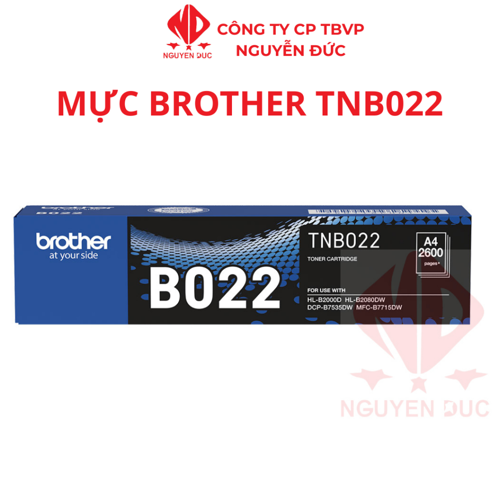 Mực / Drum Brother B022 sử dụng cho máy Brother HL-B2080DW/DCP-B7520DW/B7535DW/DCP-B7640DW