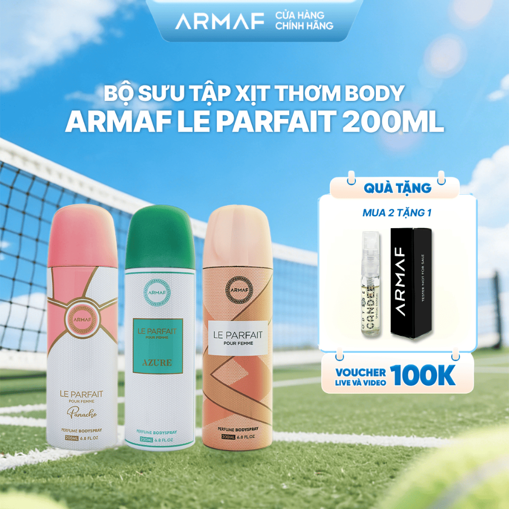 Xịt Body Spray Nữ ARMAF Club De Nuit Women 200ml