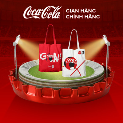 [GRO GIFT] Túi Tote Phiên Bản FFWC Coca-Cola Sale 8.8_SP