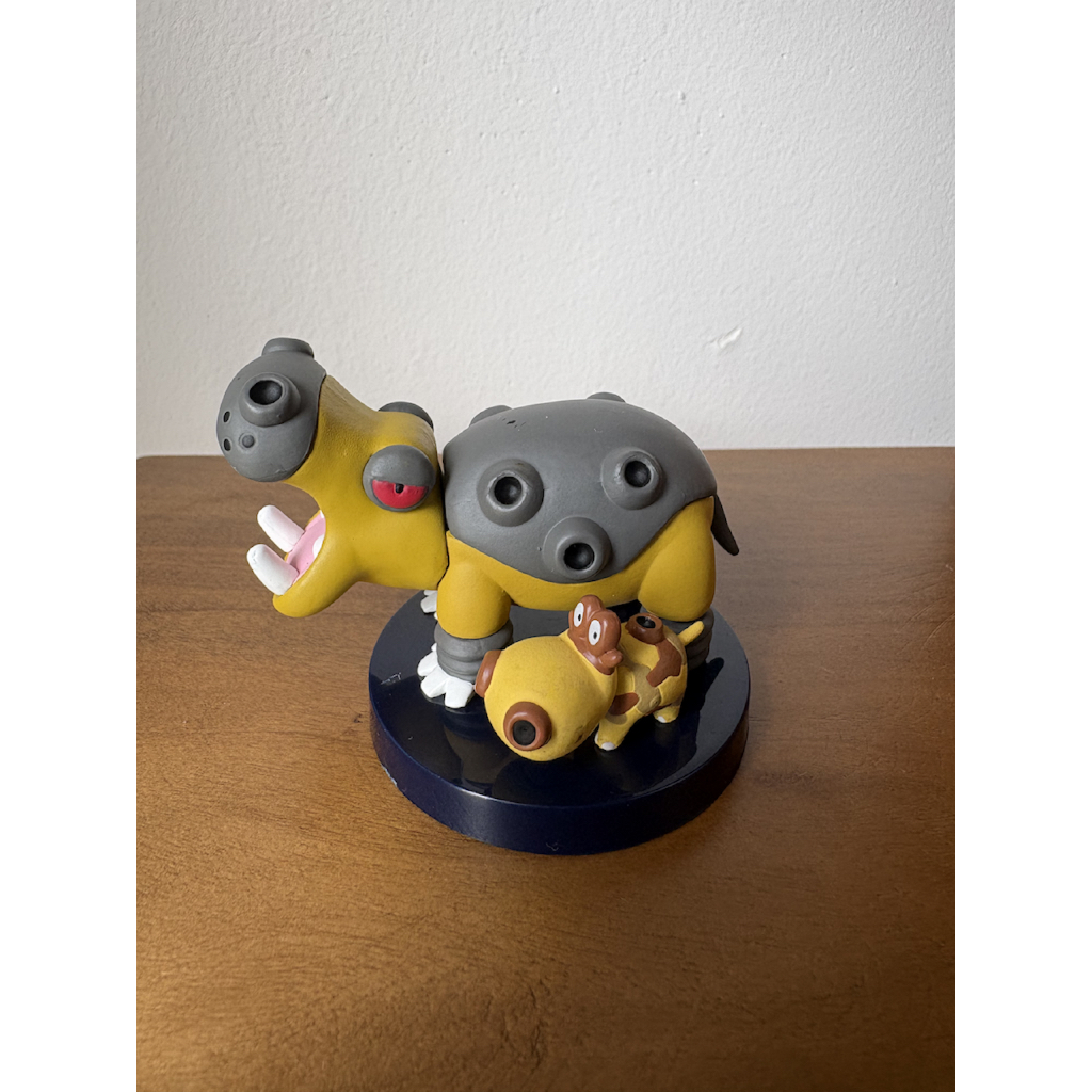 Pokemon Zukan 1/40 - Line Hippopotas & Hippowdon