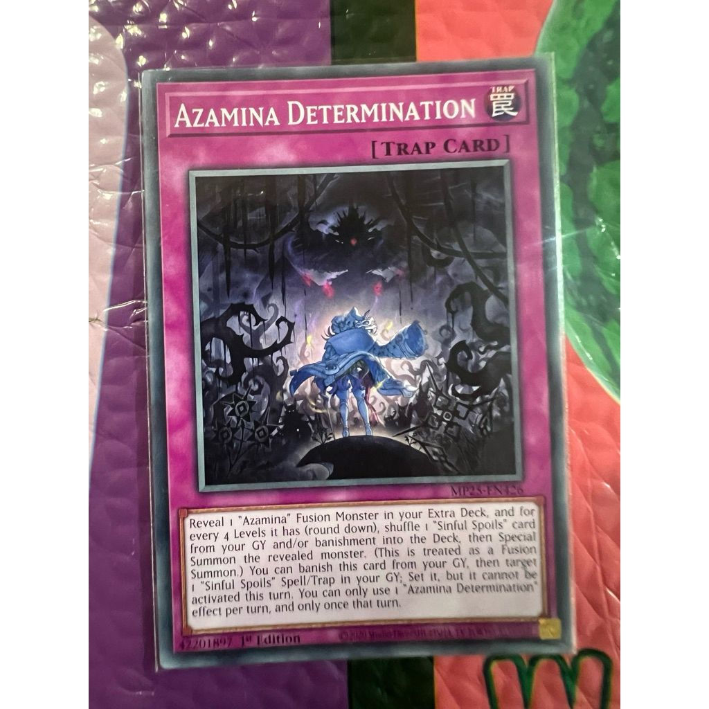 Thẻ bài Azamina determination