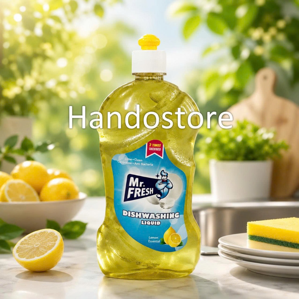 Nước rửa chén Mr.Fresh 500ml hương Chanh