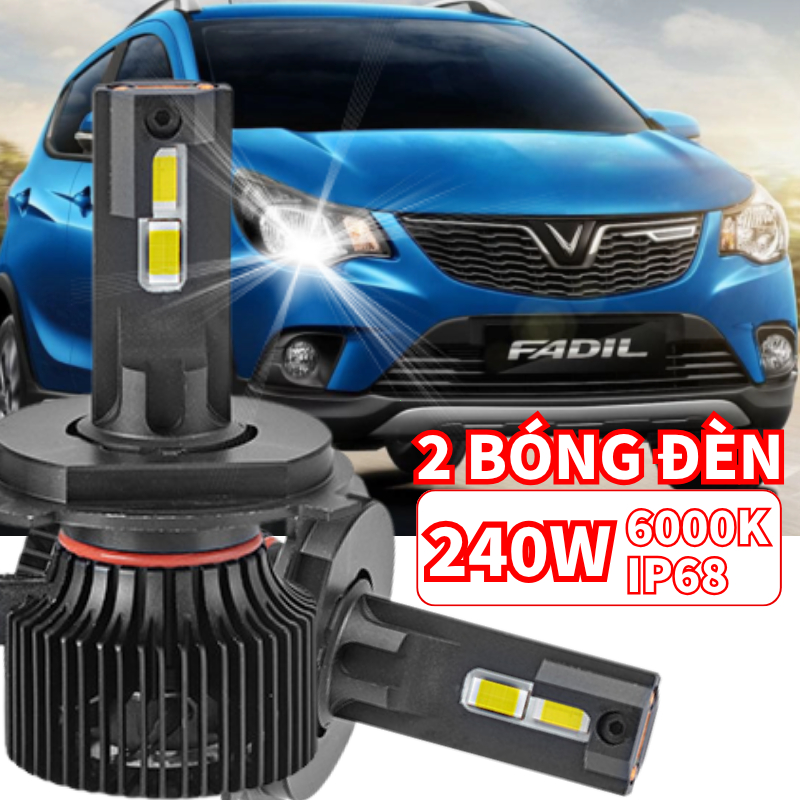 Đèn pha led cho ô tô / xe máy  LR-1 chân H4 / H7 / H1 Đèn Pha Led
