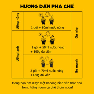 Ông Bầu - Combo 5 Hộp Cà Phê Sữa Đá Hòa Tan Tươi Mới - Hộp 240g (10 gói lẻ)