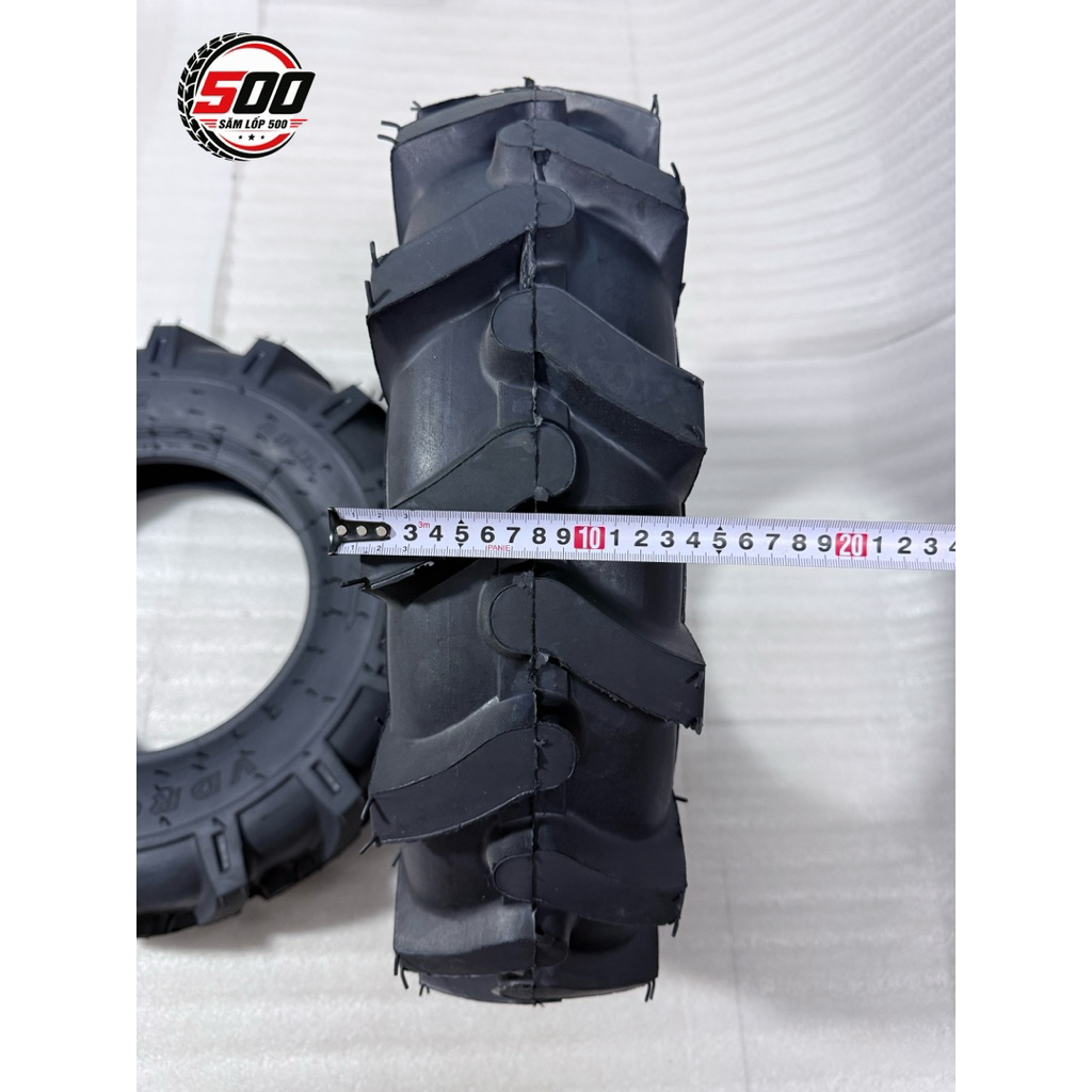 Vỏ Lốp Gai Máy Cày 600-12 – Tiêu Chuẩn 8PR, Lắp Mâm 500-12 / 600-12| SĂM LỐP 500