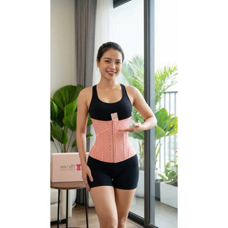 [Size đã + THANH NỐI] Đai Nịt Bụng BIẾN NHIỆT Cao Cấp YME LATEX 23 xương