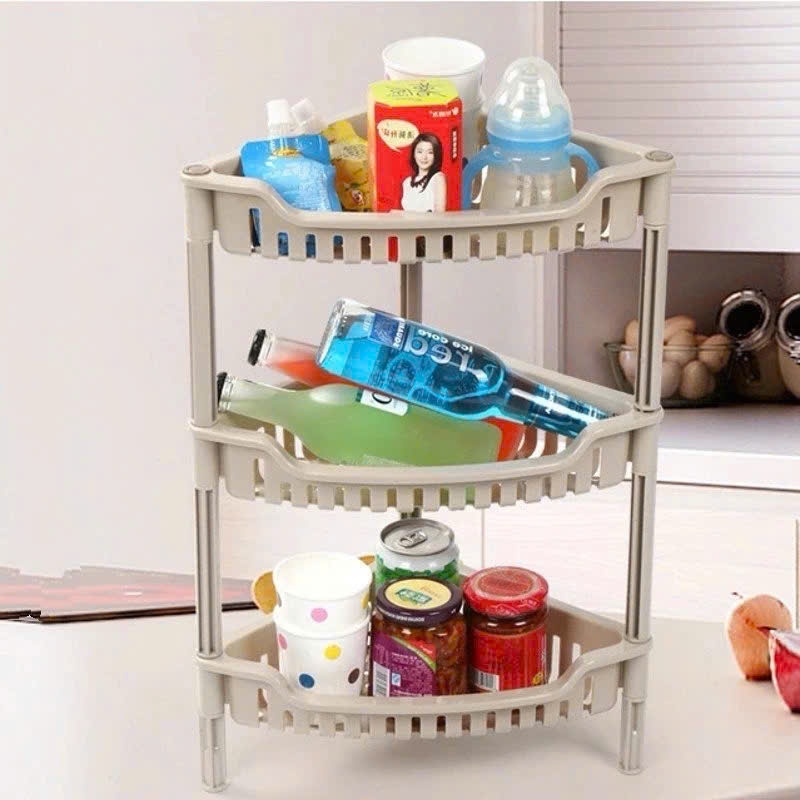 ￼C202 Kệ góc nhà tắm 2 tầng, 3 tầng, kệ đựng gia vị C202 lắp ghép tiện ích