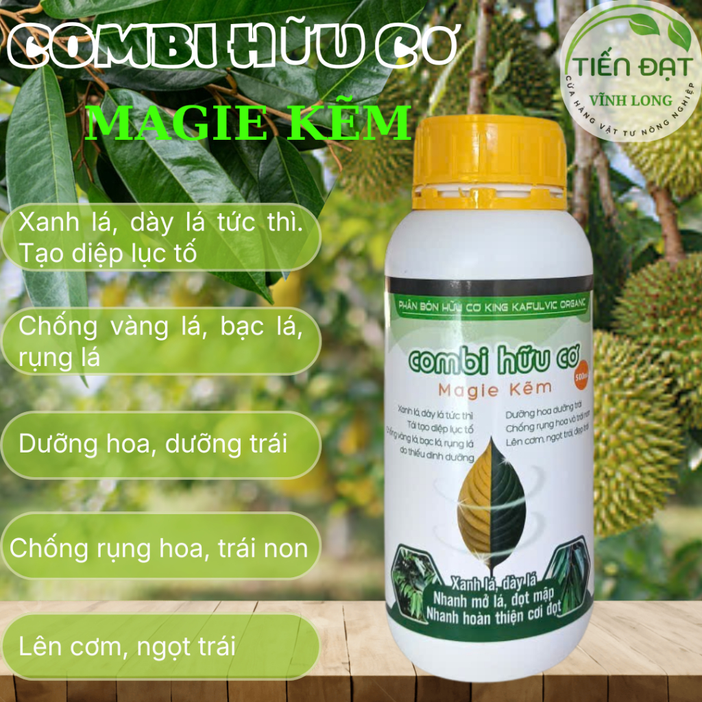 COMBI HỮU CƠ MAGIE KẼM 500ML