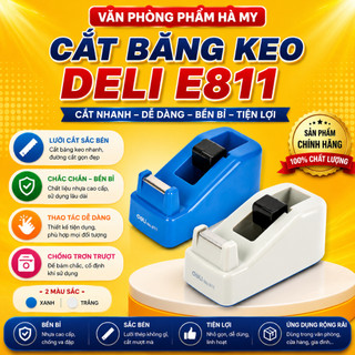 Cắt băng dính để bàn cỡ nhỏ Deli E811