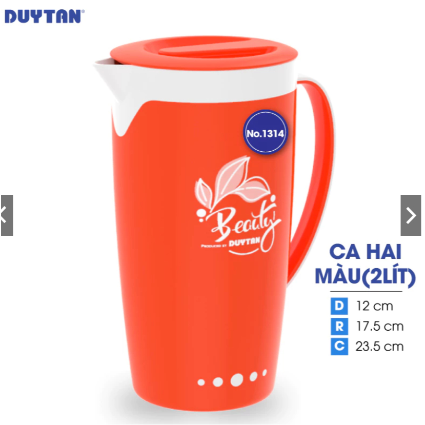 Ca nhựa Duy Tân 1 lít- 2 lít -3 lít- đựng trà đá