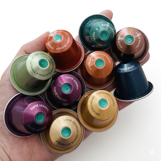 (Dùng cho máy Nespresso) - Combo mix vị 5-10 viên cà phê Nespresso Starbucks/ Nescafe các loại