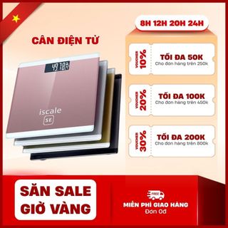 Cân Điện Tử, Cân Sức Khỏe ISCALE PHONE - Cân Gia Đình Trọng Lượng Tối Đa 150Kg tiện lợi cho gia đình HOT New New