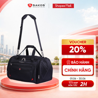 Túi xách du lịch thời trang cao cấp sakos traveller size m rộng rãi tiện lợi đi xa