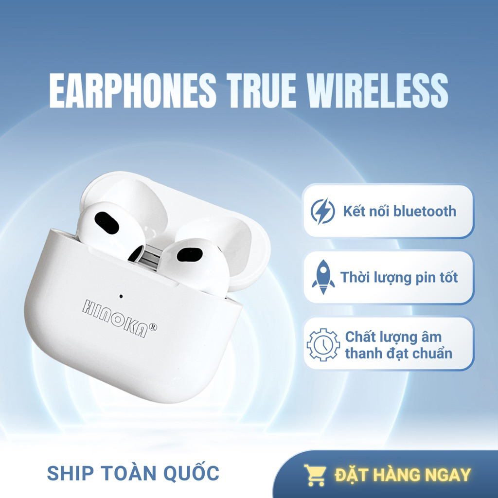 Tai nghe không dây Bluetooth Earphones true wireless EW04