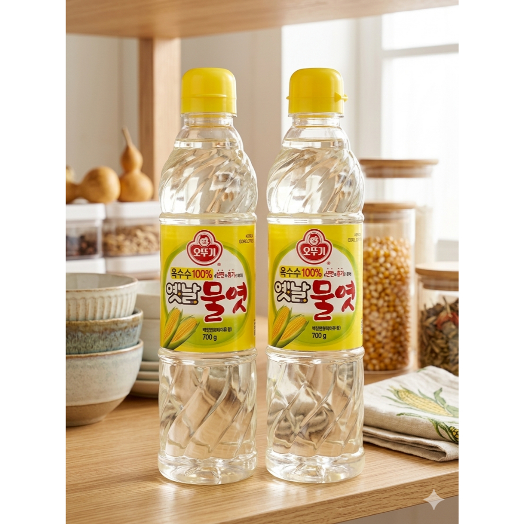 Nước đường bắp Hàn Quốc nắp vàng 700g, siro bắp, siro ngô Hàn quốc, mật ngô Otoki Hàn Quốc