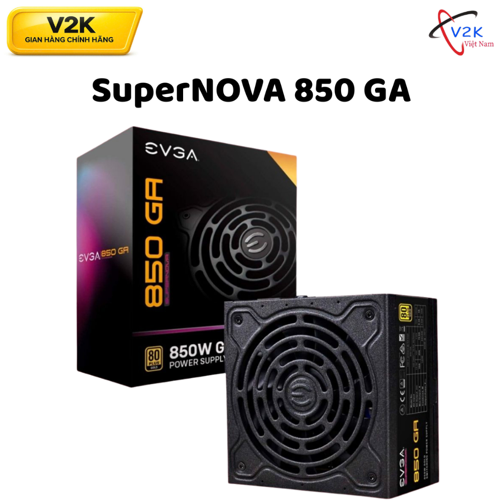NGUỒN MÁY TÍNH EVGA SUPERNOVA 850 GA – 850W