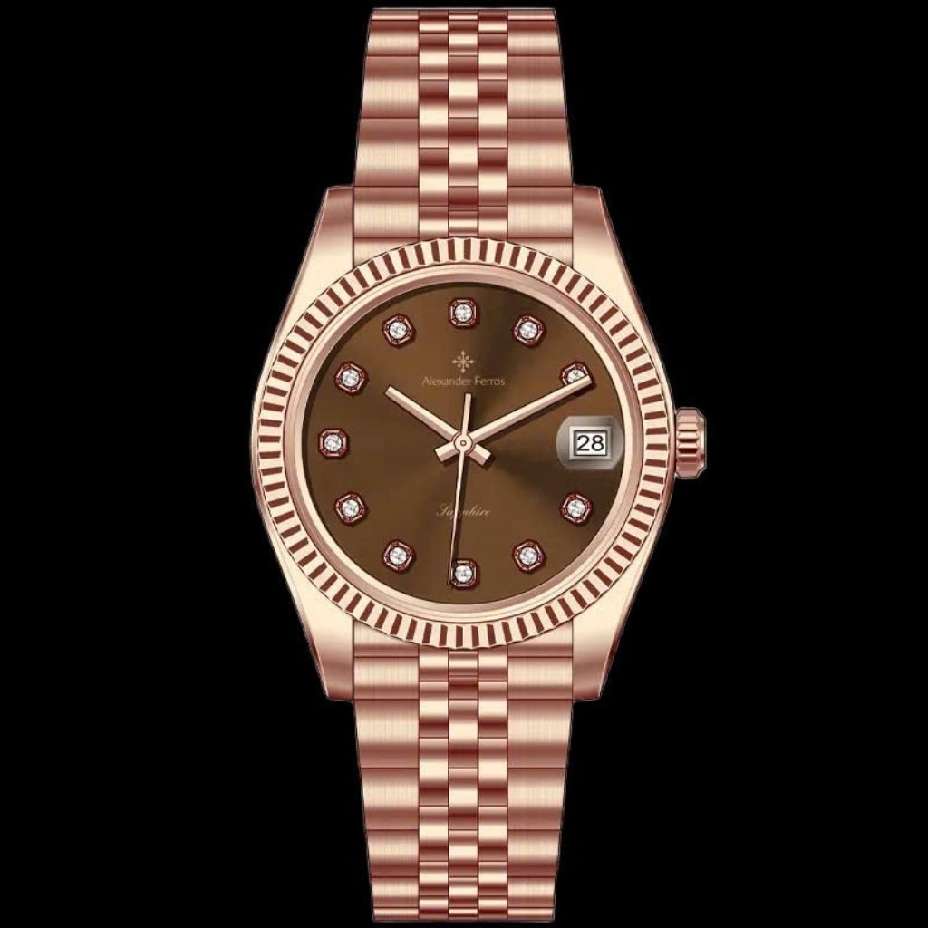 [Chính Hãng 100%]Đồng Hồ Nữ Alexander Ferros 8222S/16, 8222S/13, 8222S/05, 8222S/02, 8222D/16, 8222R