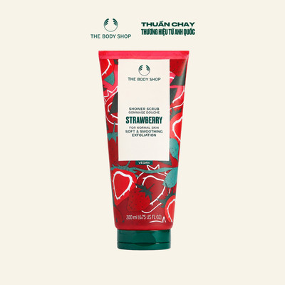 Sữa Tắm Tẩy Da Chết Hương Dâu Strawberry Body Polish 200ml  The Body Shop