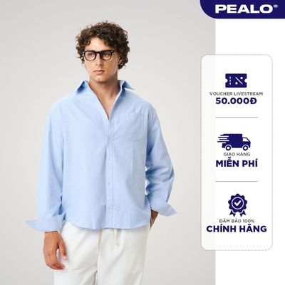 Áo sơ mi PEALO form Relax Cotton cao cấp SPT2